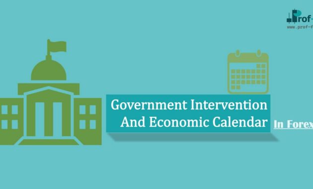 Government Intervention And Economic Calendar in Forex