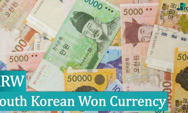 South Korean Won Currency
