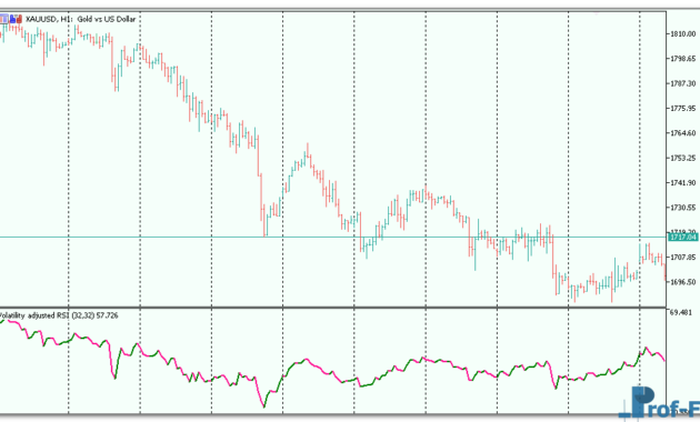 Volatility adjusted RSI mt5 indicator