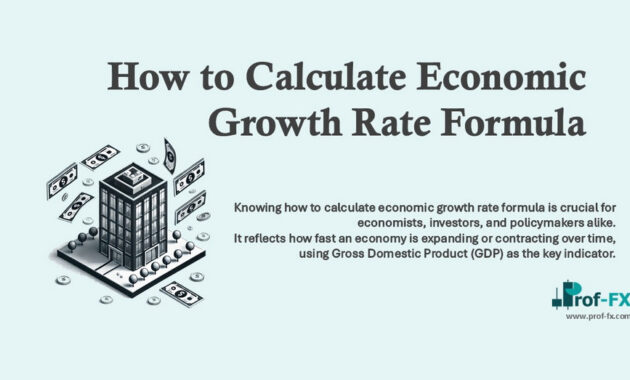 Calculate Economic Growth Rate Formula