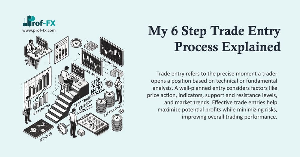 My 6 Step Trade Entry Process Explained