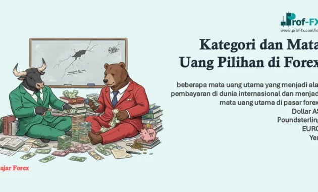 Kategori dan Mata Uang Pilihan di Forex