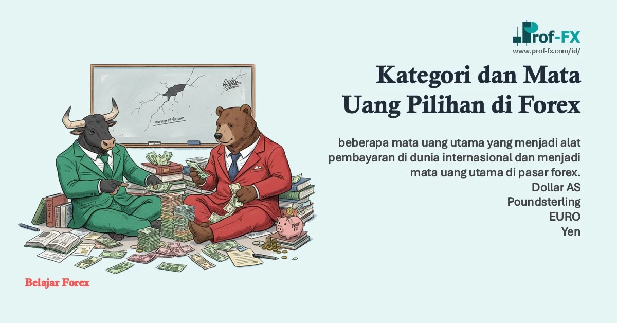 Kategori dan Mata Uang Pilihan di Forex