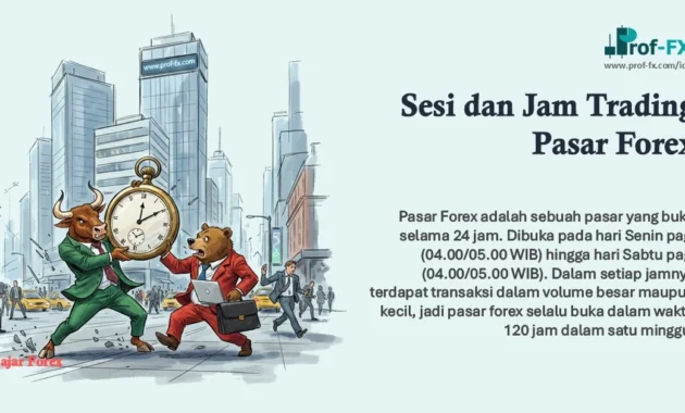 Sesi dan Jam Trading Pasar Forex