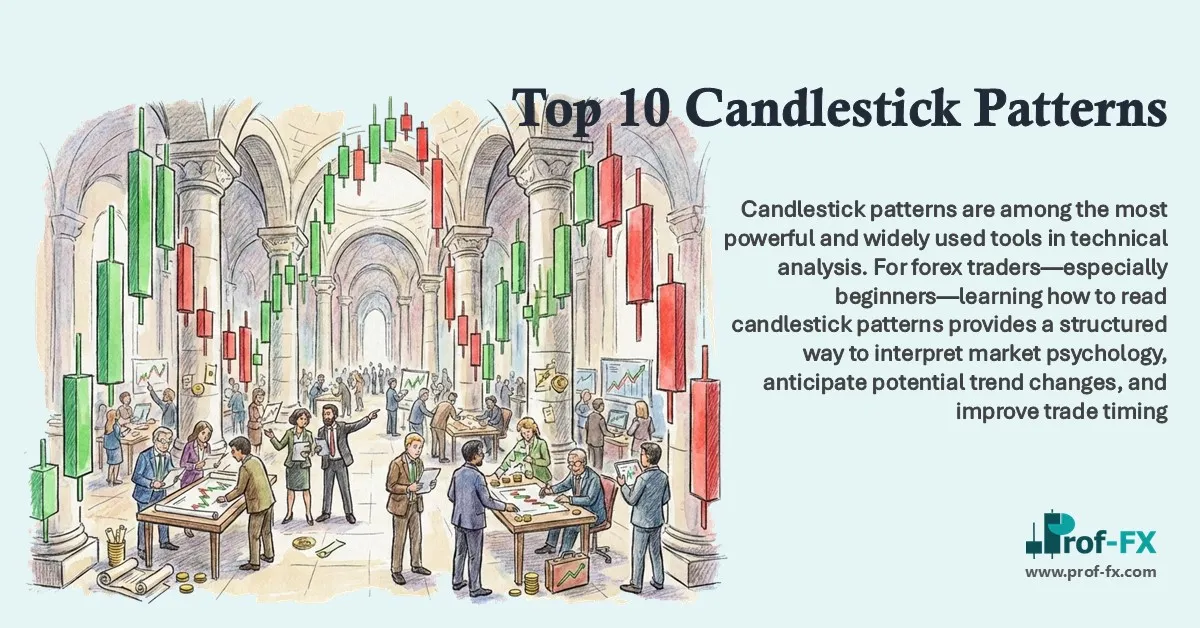 Top 10 Candlestick Patterns