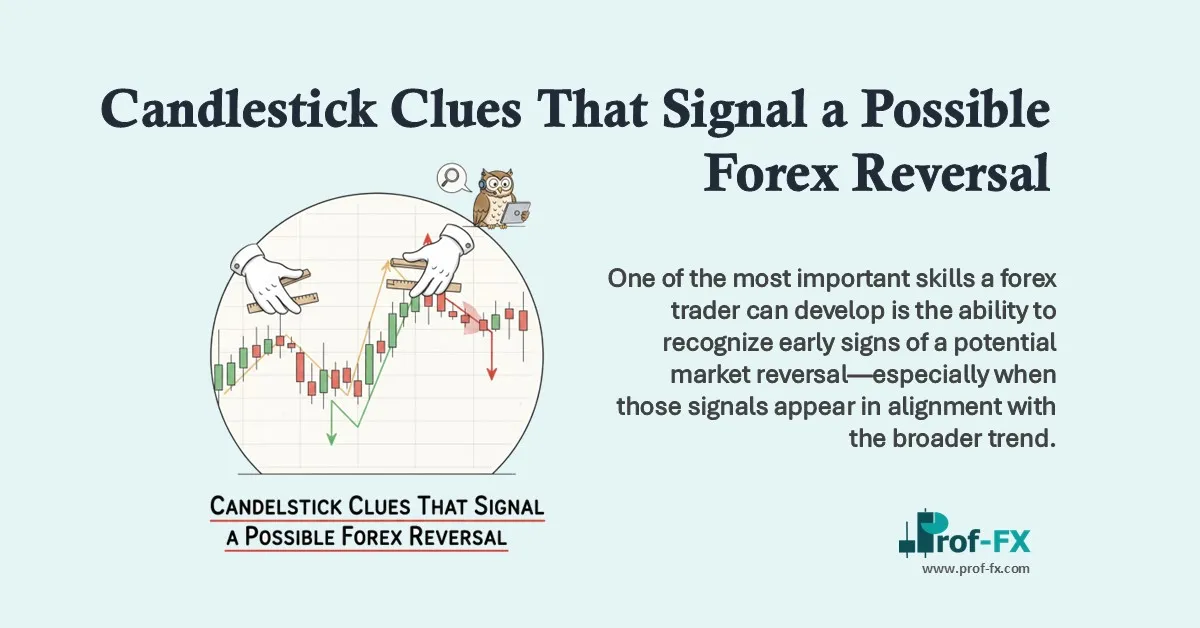 Candlestick Clues That Signal a Possible Forex Reversal