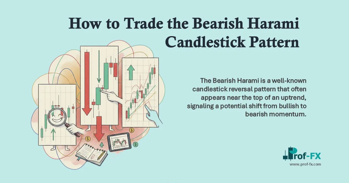 How to Trade the Bearish Harami Candlestick Pattern
