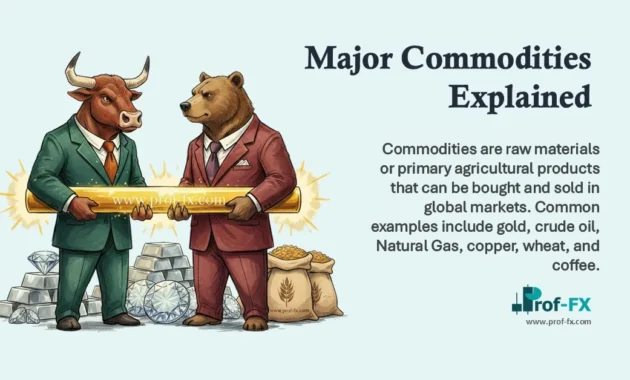 Major Commodities Explained: A Beginner’s Guide to Trading Gold, Oil, Natural Gas, and Agricultural Markets