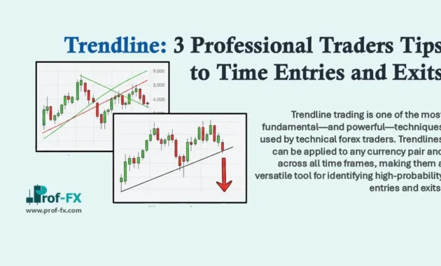 Trendline: 3 Professional Traders Tips to Time Entries and Exits
