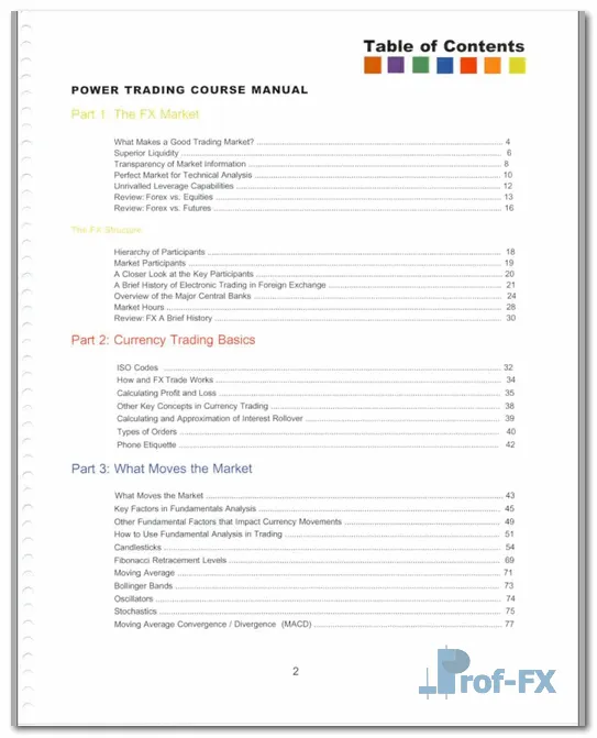 FX Power Trading Course pdf