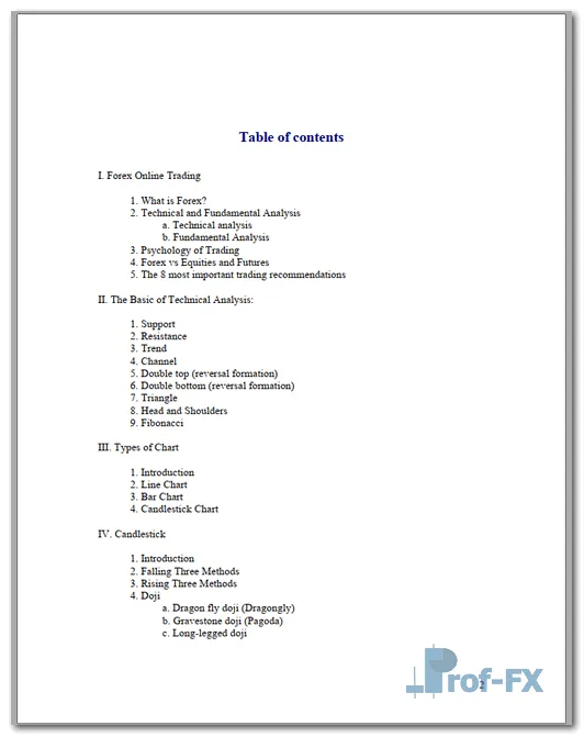 Forex Trader E-book pdf