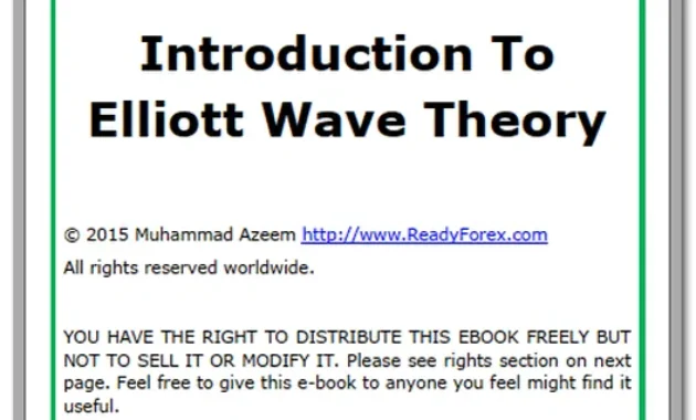 Introduction Elliott Wave Theory pdf
