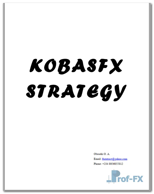 KobasFX Strategy pdf forex ebook