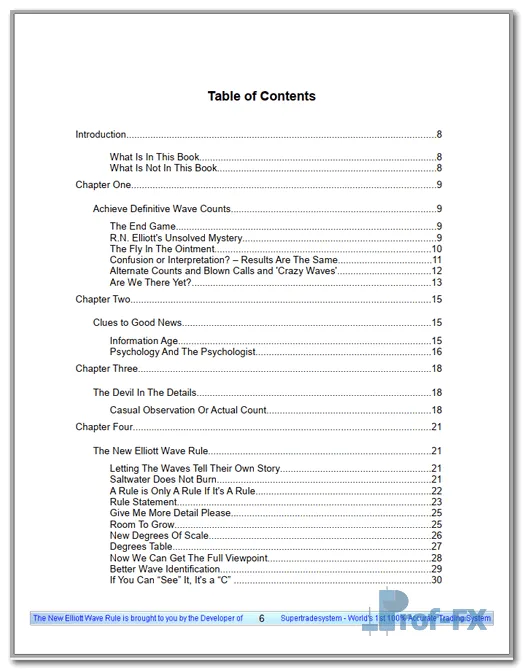 New Elliott Wave Rule pdf