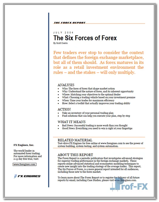 The Six Forces Of Forex pdf ebook