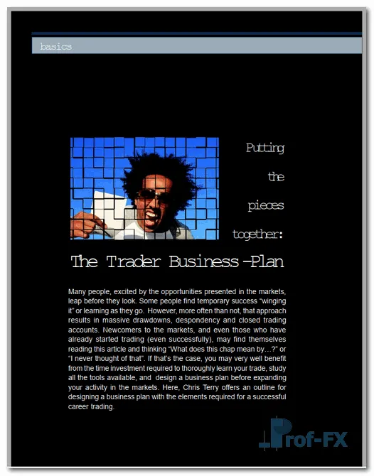 The Trader Business Plan pdf