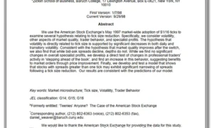 Trade Behavior pdf