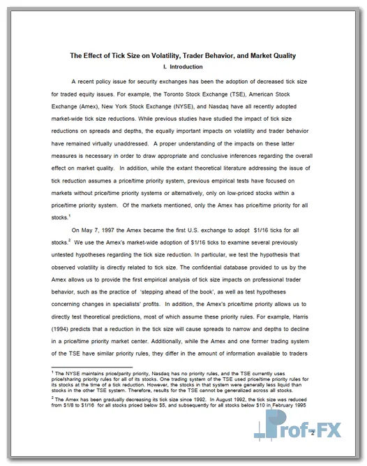Trade Behavior pdf