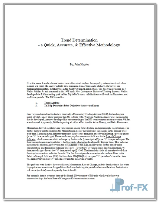 Trend Determination pdf