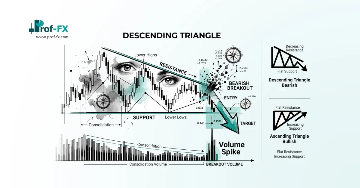 How to Trade the Descending Triangle Pattern